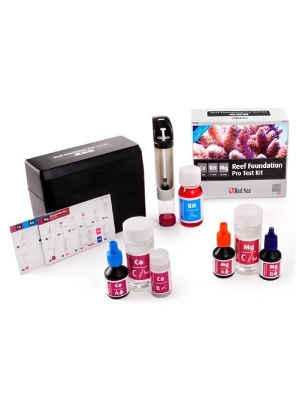 Red Sea Reef Foundation Pro Multi Test Kit (Ca, Alk, Mg)