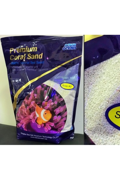 Premium Coral Sand (коралловый песок фракция 2 мм) 5 кг