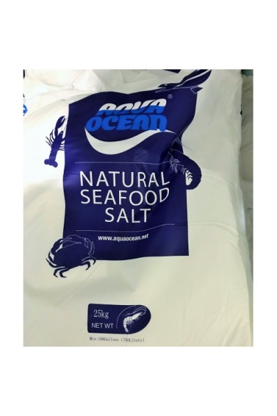 Aqua Ocean Natural Seafood Salt 25 кг (комерційна сіль)