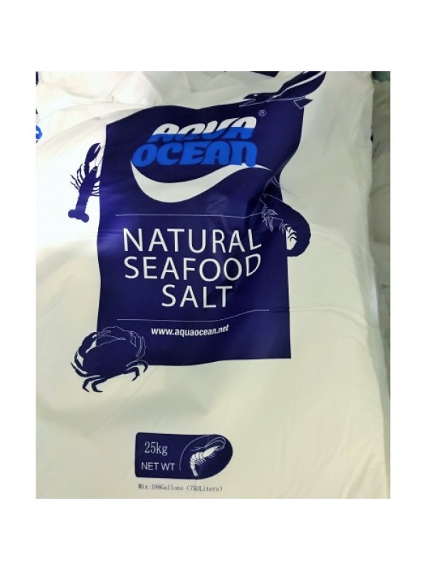 Aqua Ocean Natural Seafood Salt 25 кг (комерційна сіль)