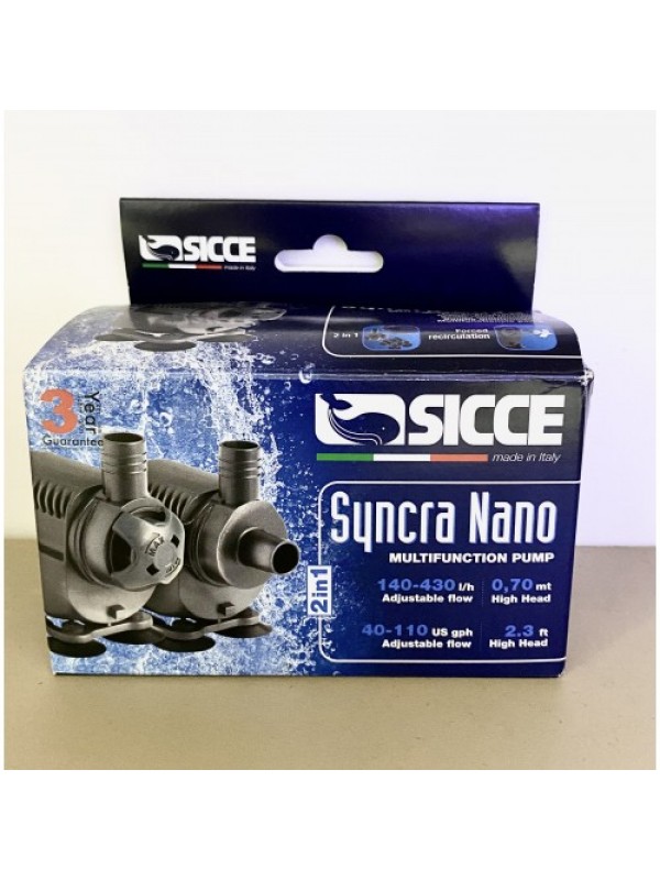 Помпа подачі води Sicce Syncra NANO