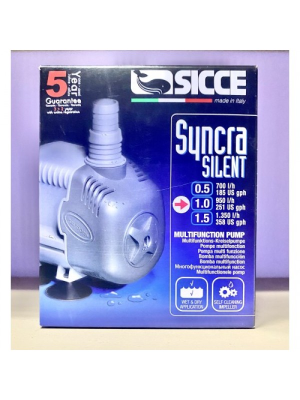 Помпа подачі води Sicce Syncra SILENT 1.0