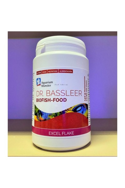 Корм Dr. Bassleer Biofish Food excel flake. Хлопья 140 гр