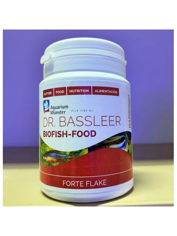 Корм для рыб Dr. Bassleer Biofish Food forte flake. Хлопья 35гр