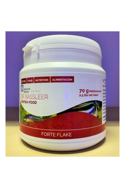 Корм Dr. Bassleer Biofish Food forte flake. Пластівці 70гр