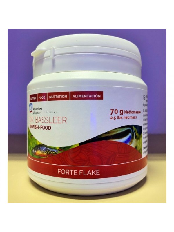 Корм Dr. Bassleer Biofish Food forte flake. Хлопья 70гр