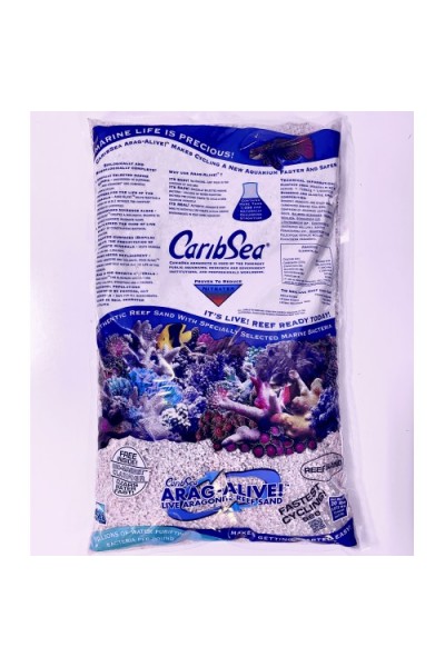 CaribSea Arag-Alive special grade reef sand 1-2мм