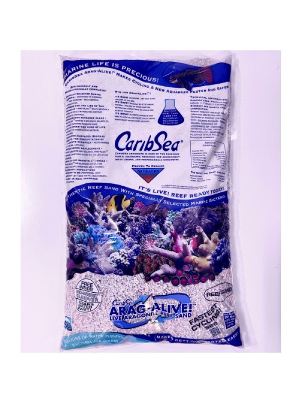 CaribSea Arag-Alive special grade reef sand 1-2мм