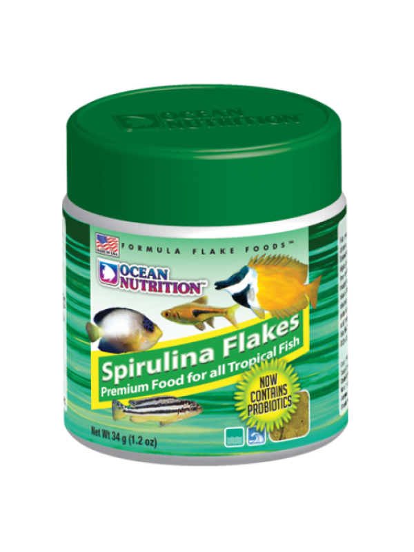 Ocean Nutrition Spirulina Flakes 34 р.