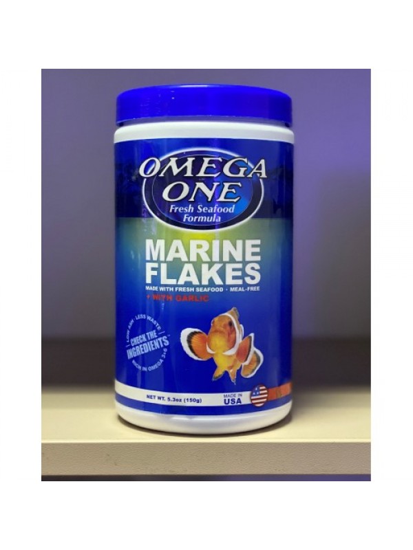 OmegaOne Garlic Marine Flakes 150г